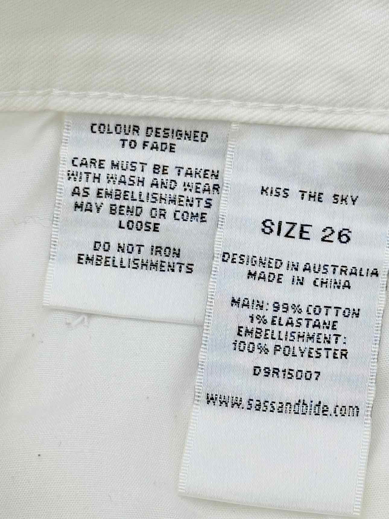 SASS & BIDE Off-white Size 26 Shorts