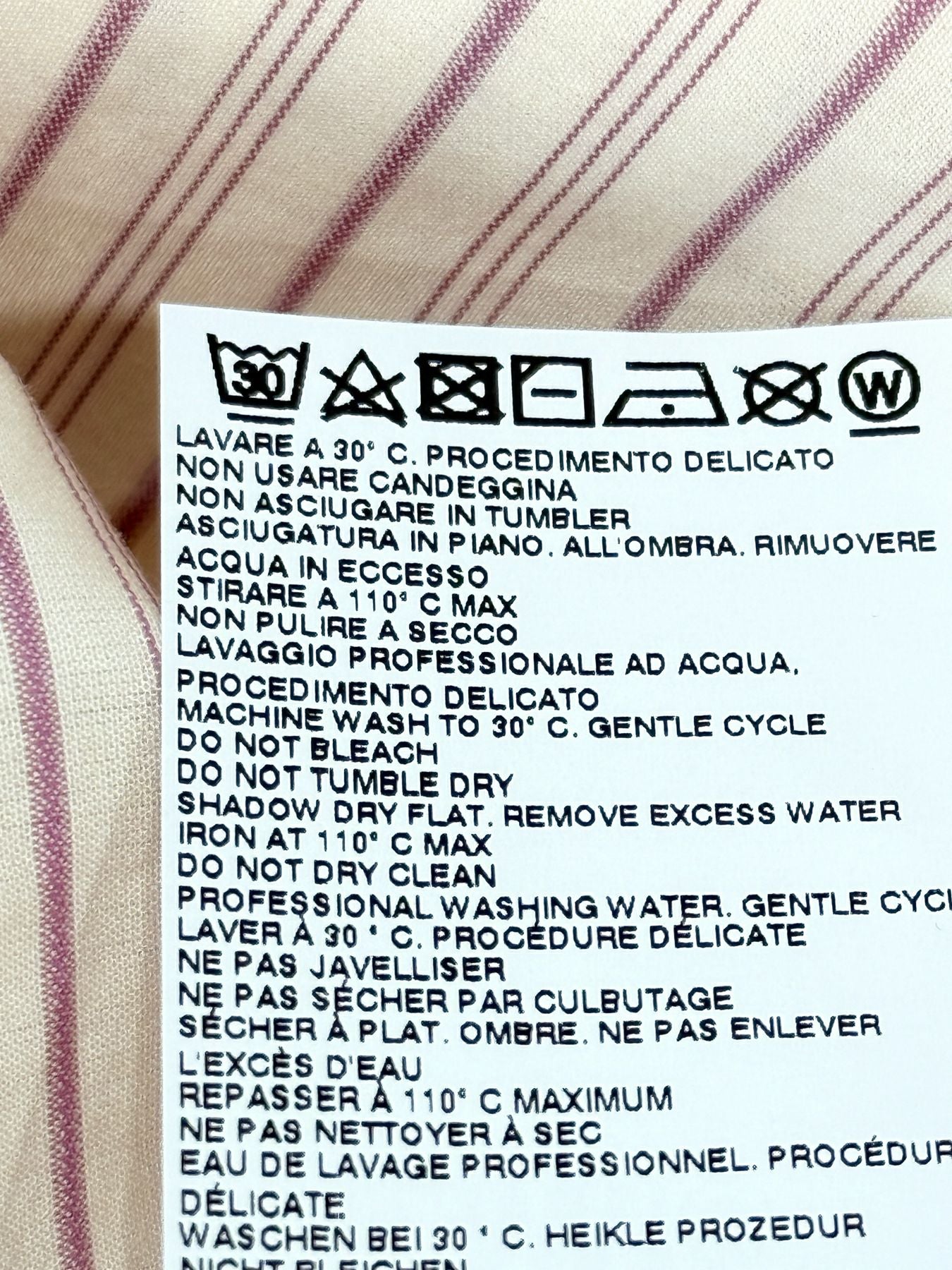 MM6 BY MAISON MARGIELA Oversized Peach Size US 10 Shirt