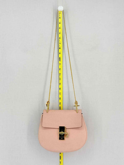 CHLOE Drew Peach Crossbody