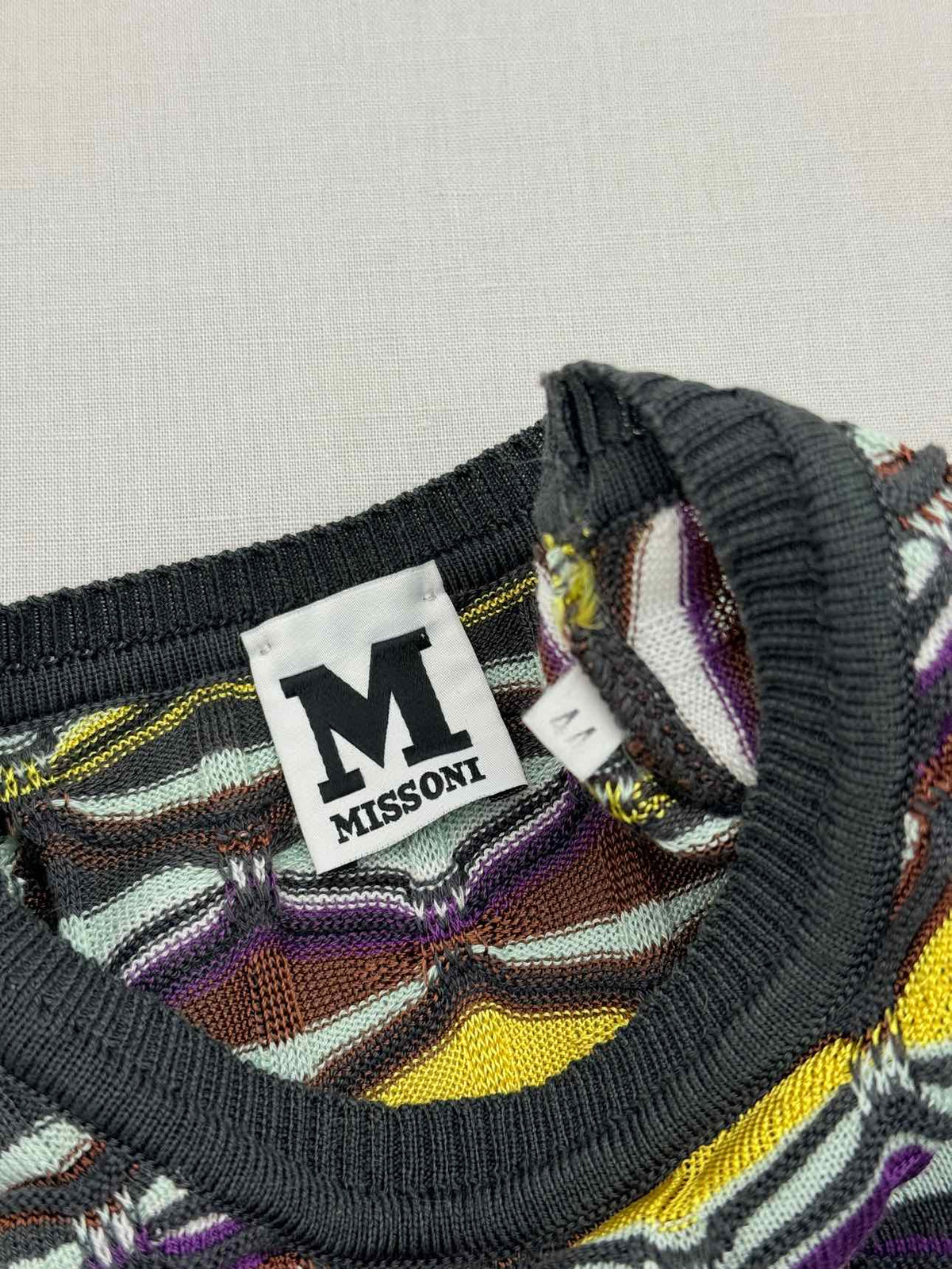 M MISSONI Black Multicolor Size US 6/8 Twinset