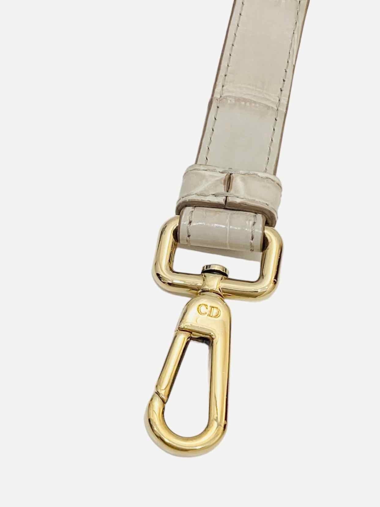 DIOR Off-white Bag Strap