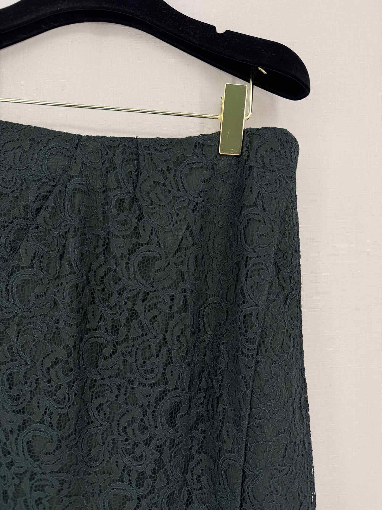 CARVEN Khaki Floral Size US 10 Mini Skirt