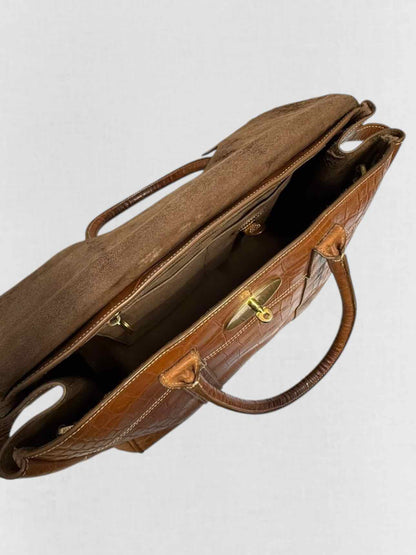 MULBERRY Bayswater Brown Top Handle