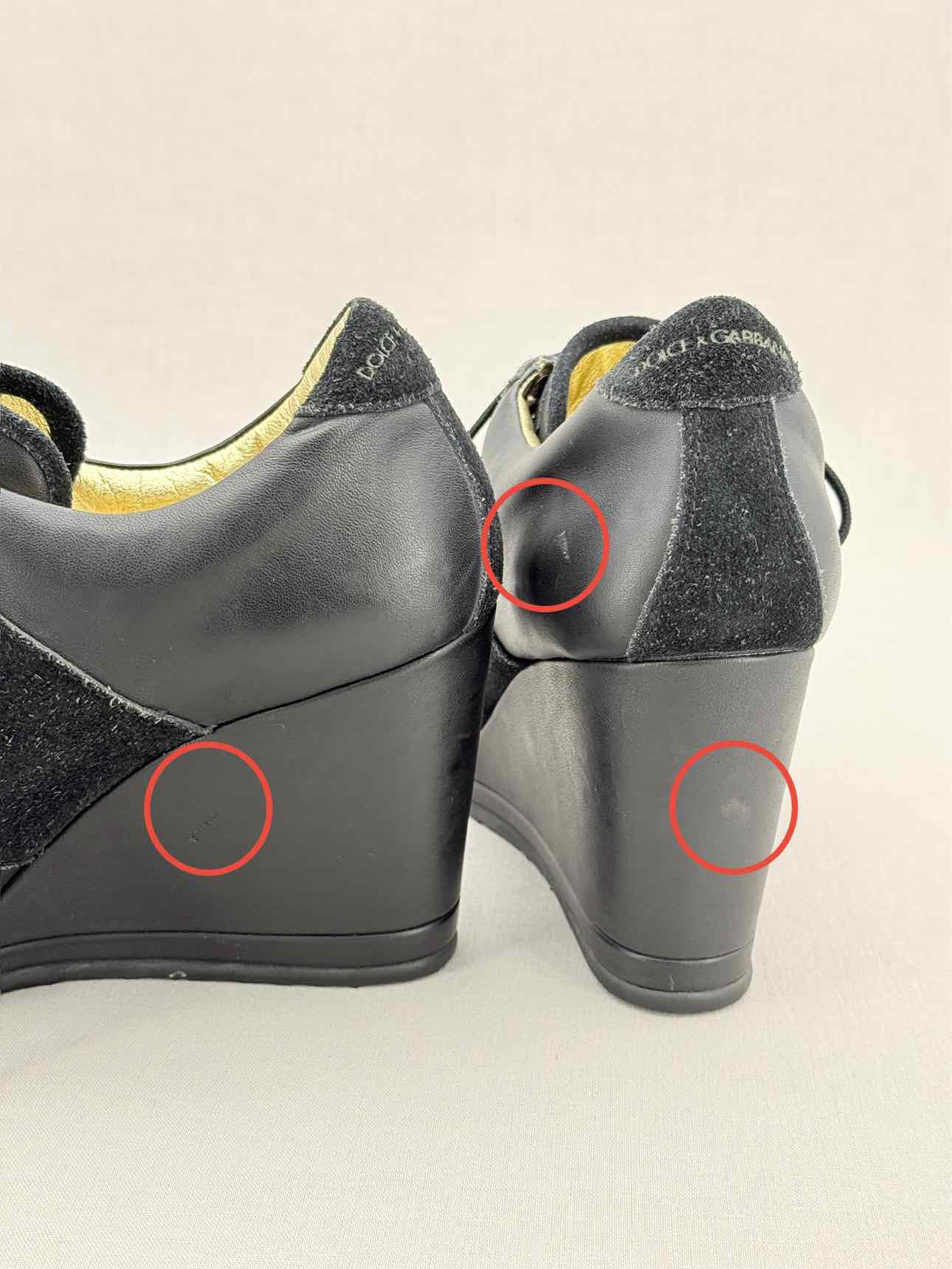 DOLCE & GABBANA Black Size EU 40 Sneakers