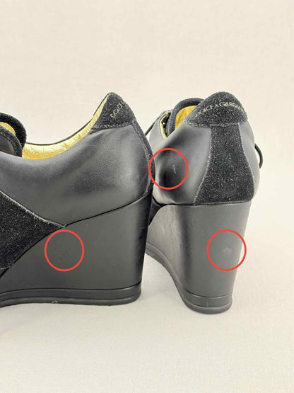 DOLCE & GABBANA Black Size EU 40 Sneakers