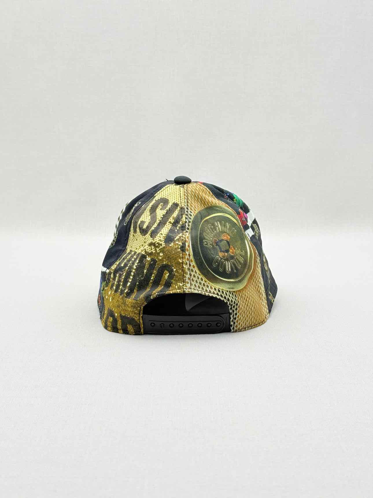 MOSCHINO COUTURE Blue Multicolor Cap