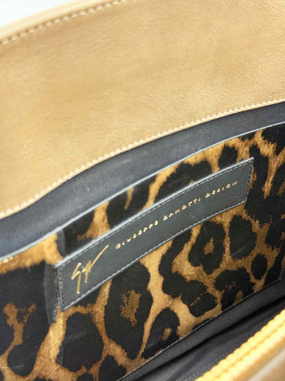 GUISEPPE ZANOTTI Angelina Taupe Top Handle