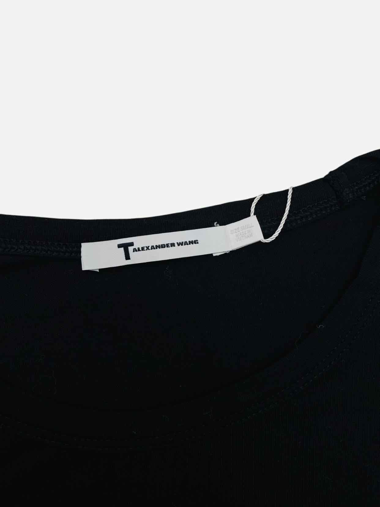 ALEXANDER WANG Black Size XSmall T-shirt