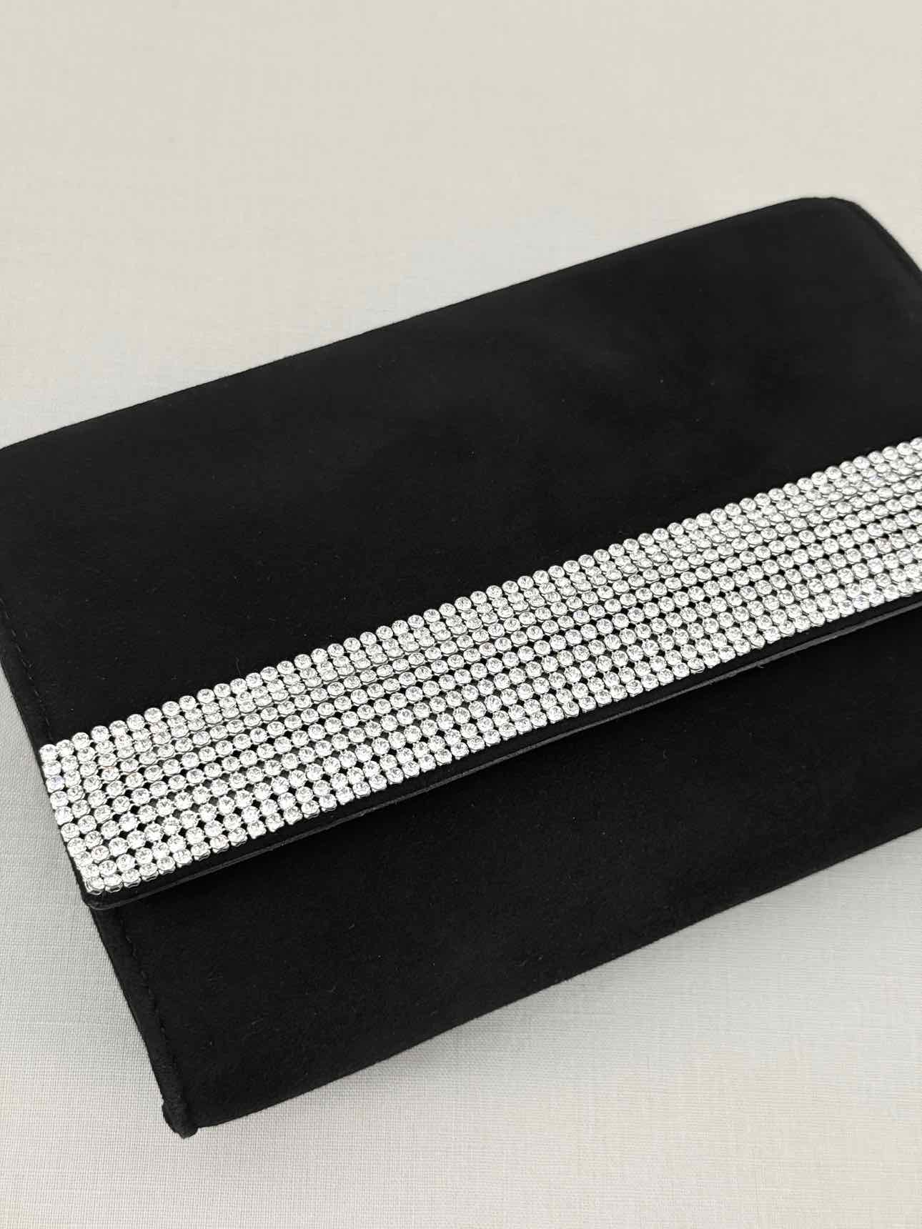 GIUSEPPE ZANOTTI Velvet Black Clutch