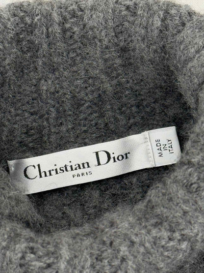 CHRISTIAN DIOR Grey Size US 4 Sweater