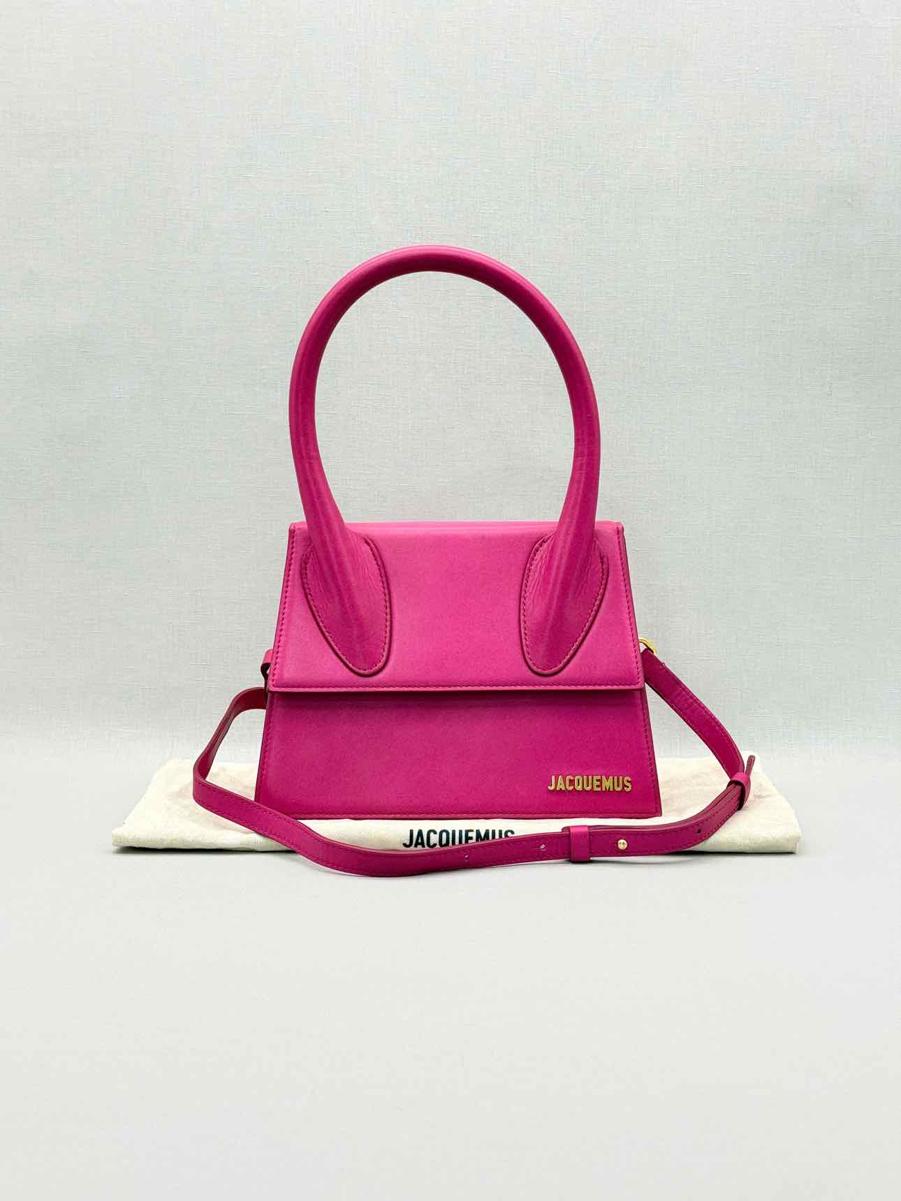 JACQUEMUS Le Grand Chiquito Pink Top Handle