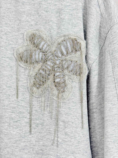 BRUNELLO CUCINELLI Light Grey Size Medium Outfit Set