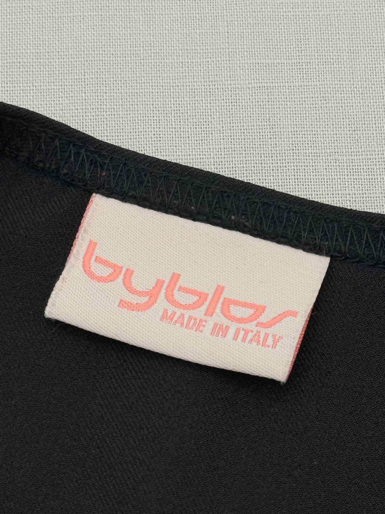 BYBLOS Bustier Black Size Large Top