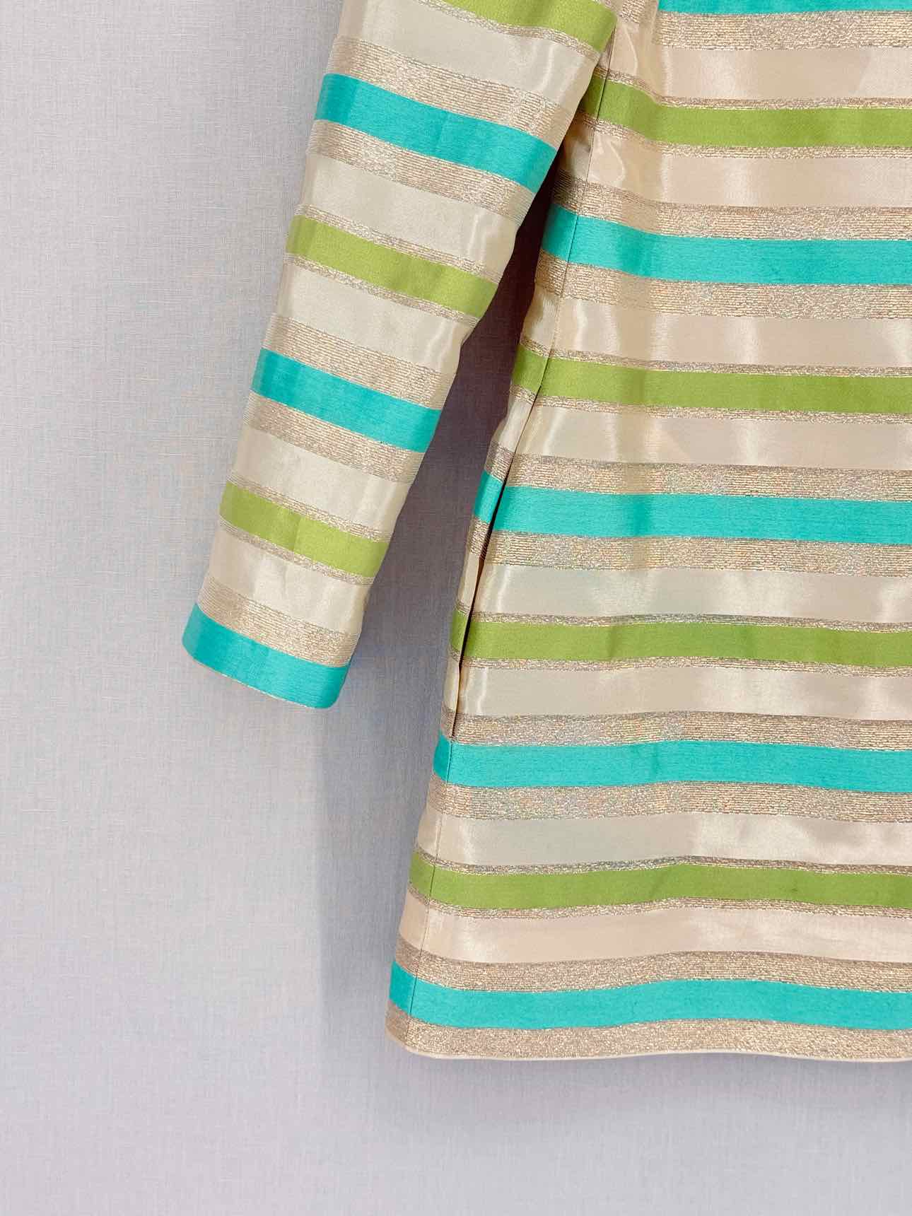 PAUL & JOE Gold Multicolor Size US 4 Short Dress