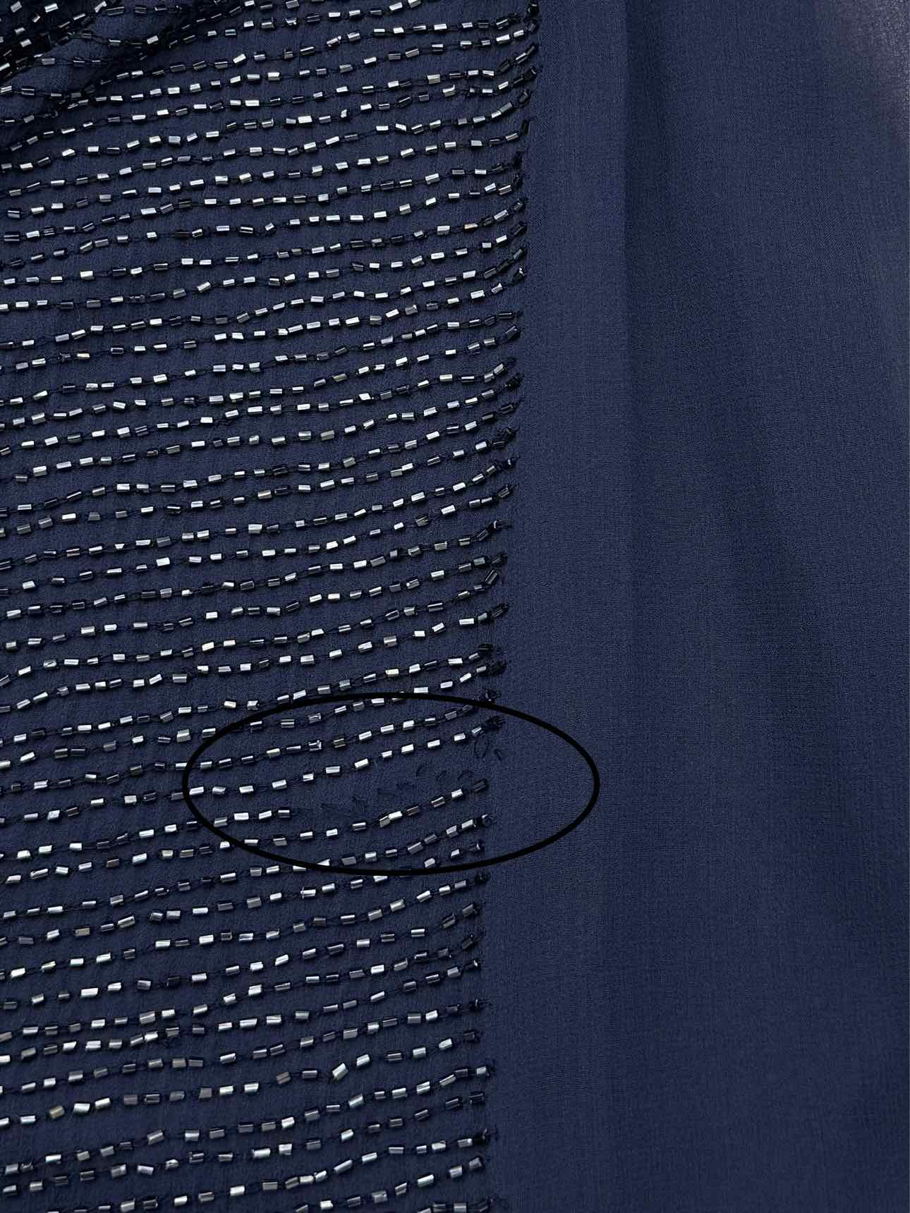 MARINA RINALDI Navy Blue Long Dress