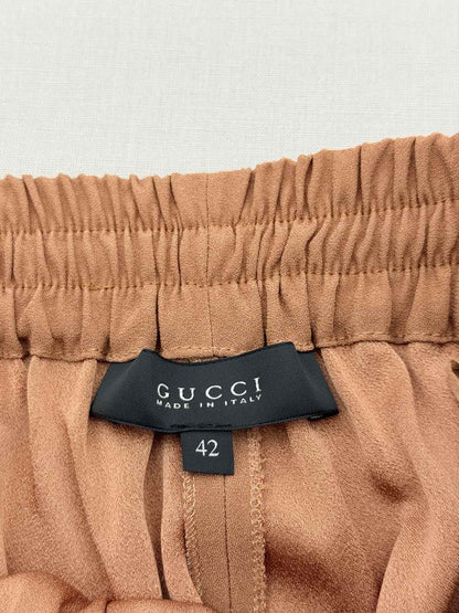 GUCCI Jogger Brown Size US 6 Pants