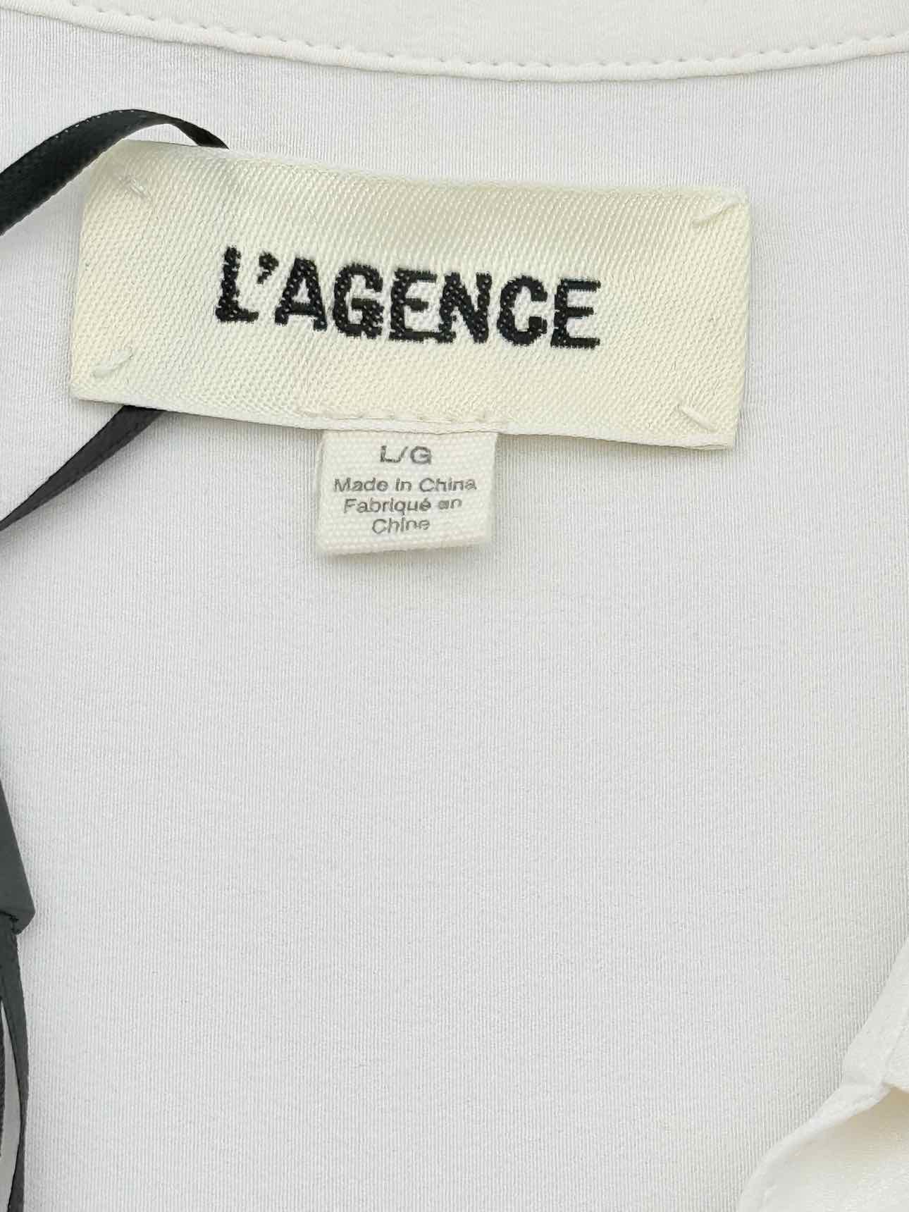 L'AGENCE White Size Large Shirt
