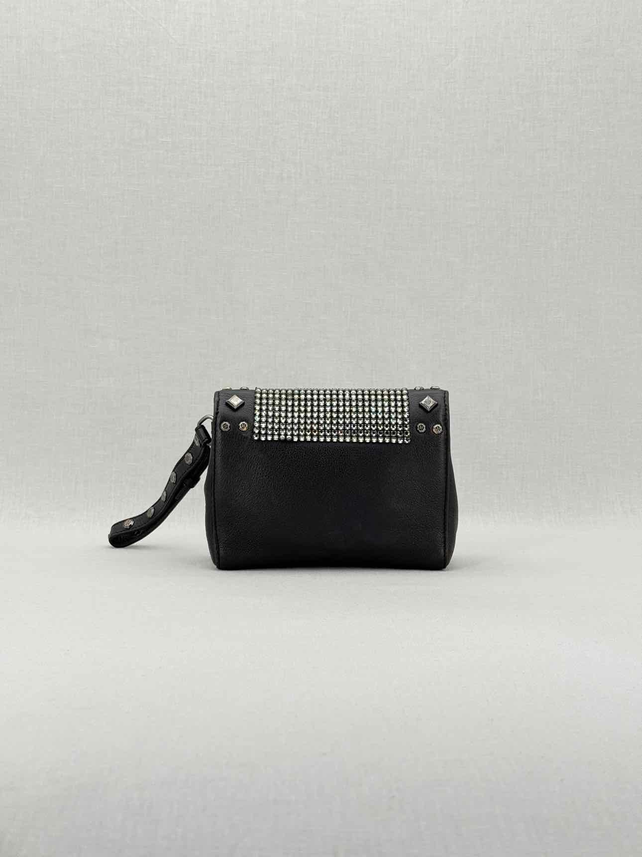 GINA Black Clutch