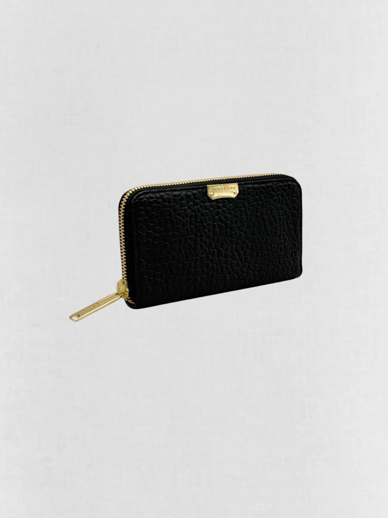BURBERRY Black Continental Wallet