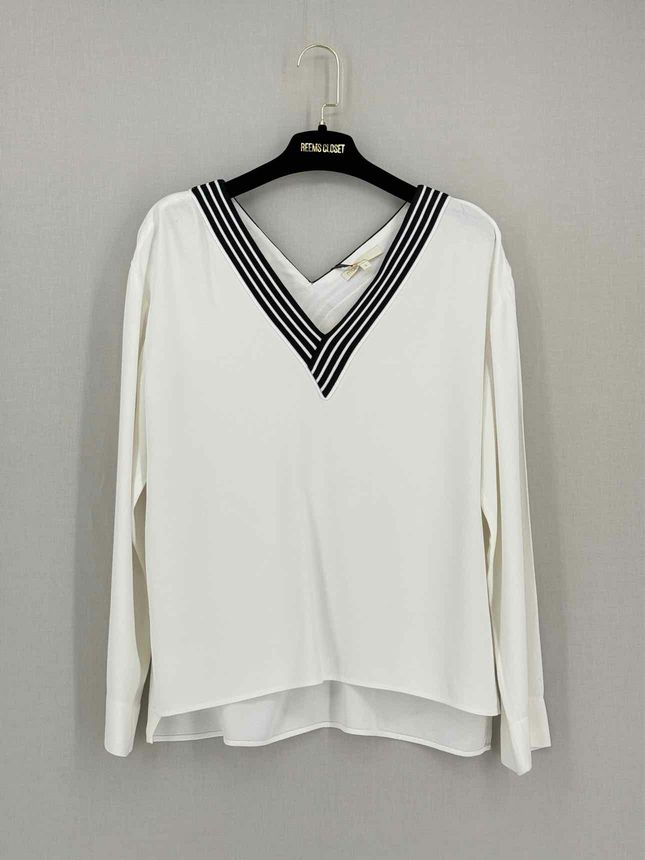 MAJE Lorni Off-white Size Small Top