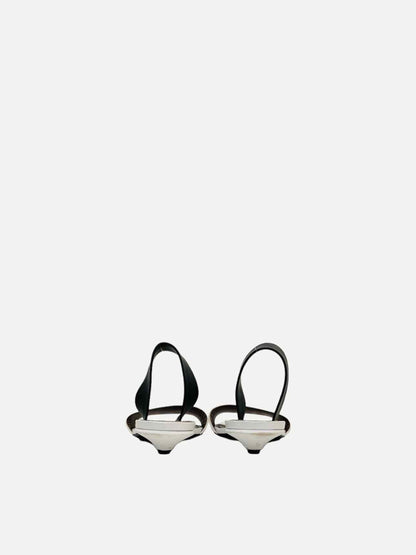 PROENZA SCHOULER White & Black Sandals 39.5