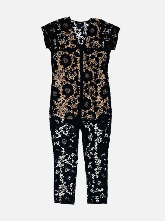 RACHEL COMEY Black Size US 6 Jumpsuit
