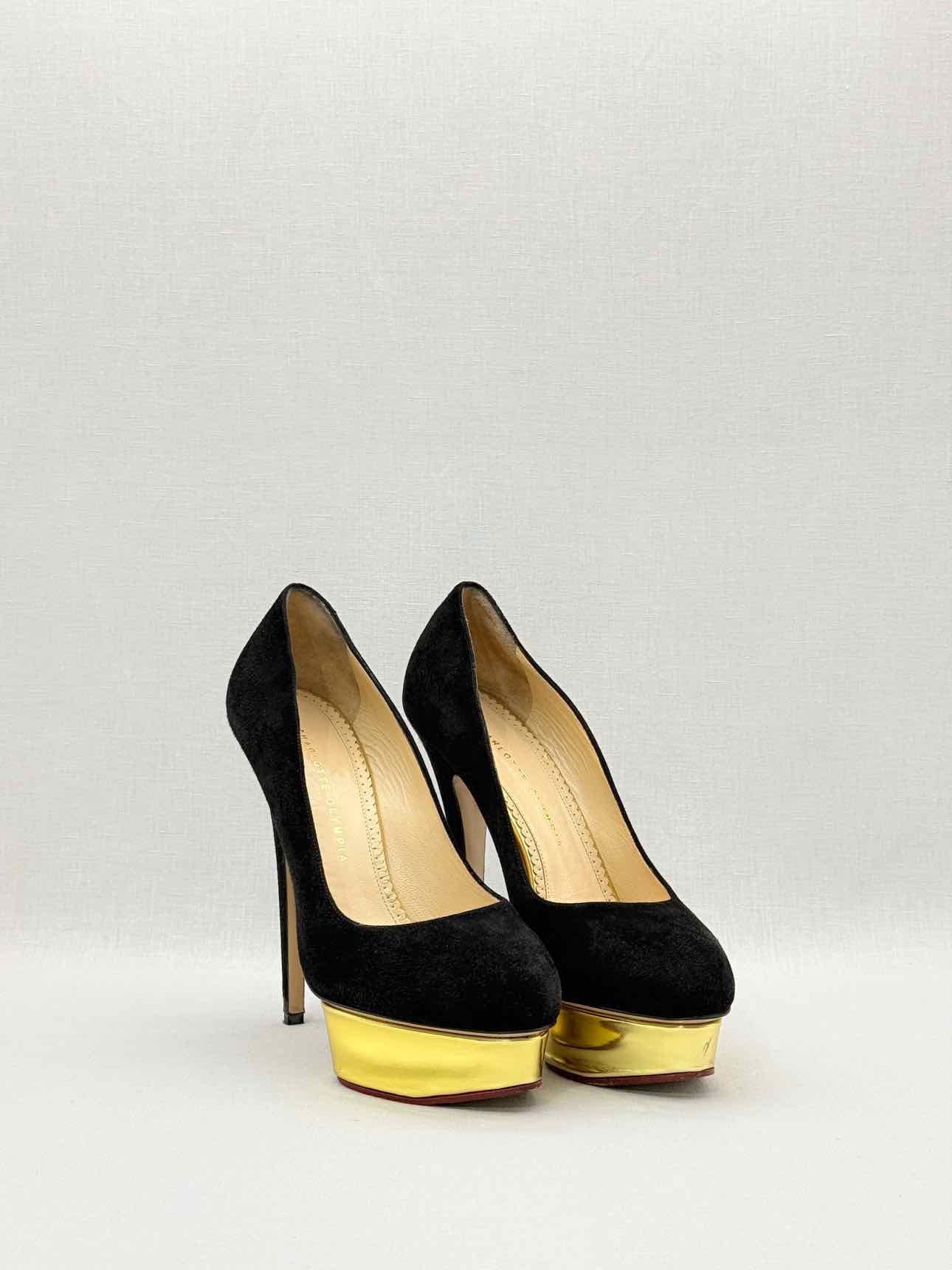 CHARLOTTE OLYMPIA Dolly Black Size EU 40 Pumps