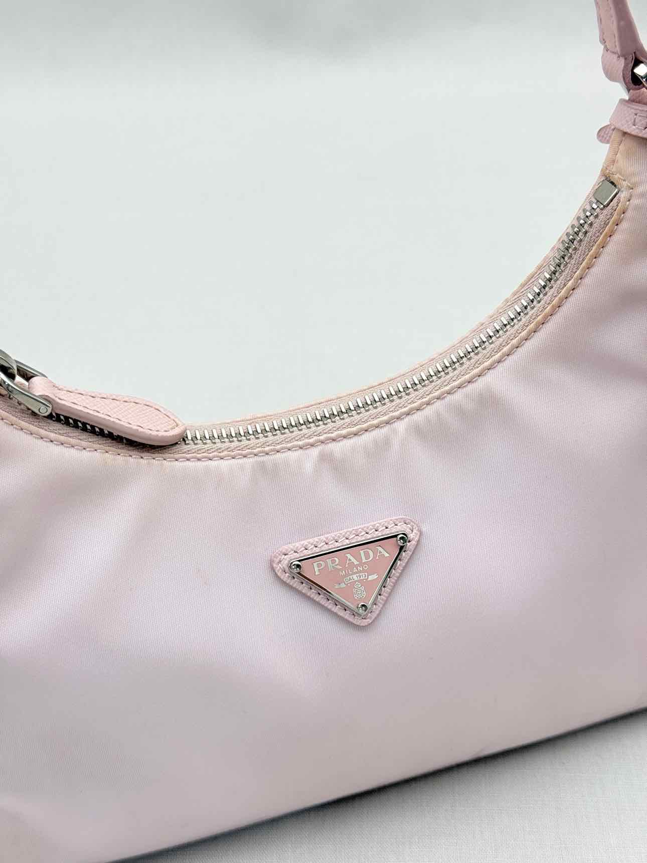 PRADA Re-Edition 2000 Pastel Pink Hobo bag