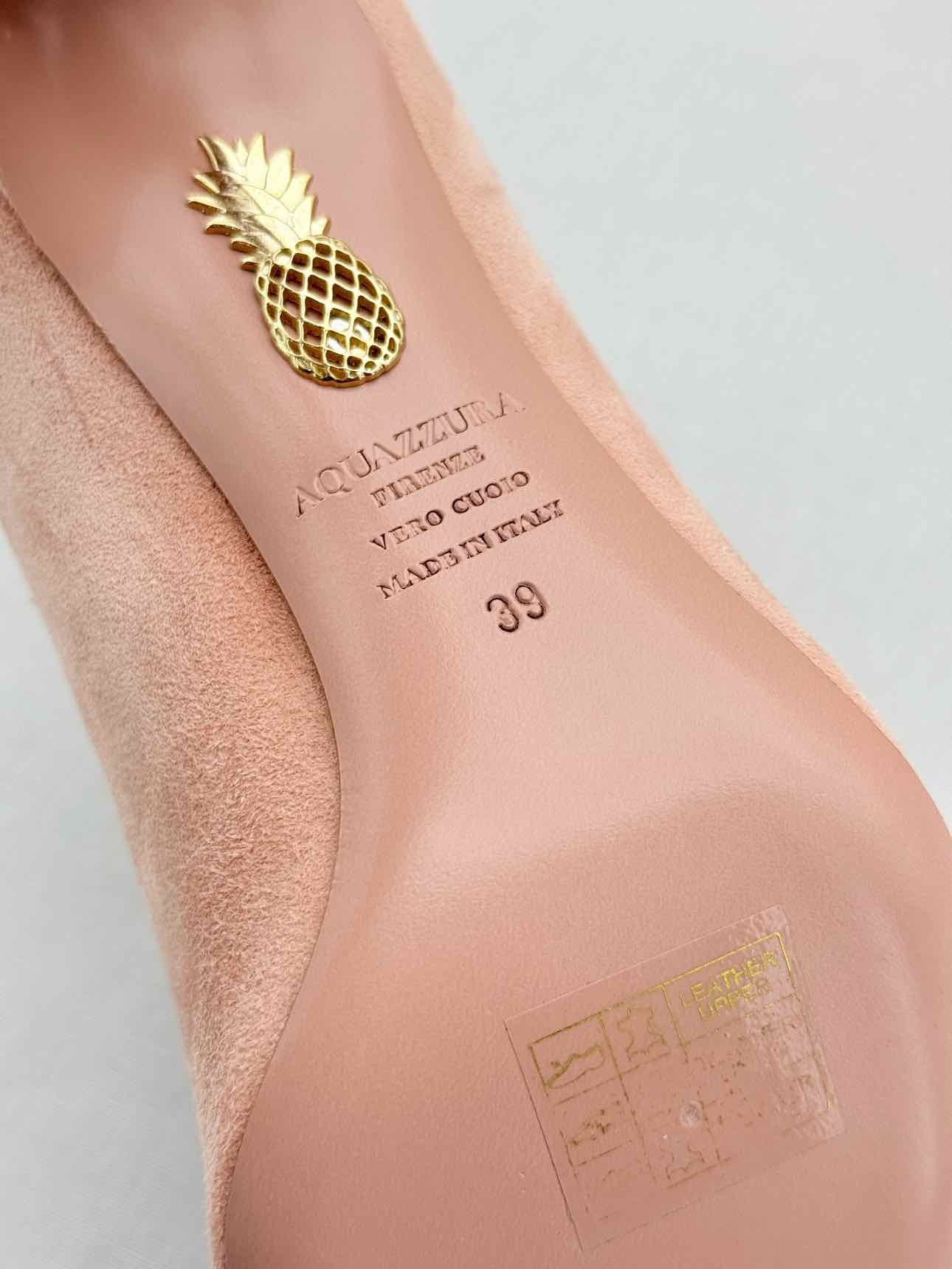 AQUAZZURA Forever Marilyn Pink Size EU 39 Pumps