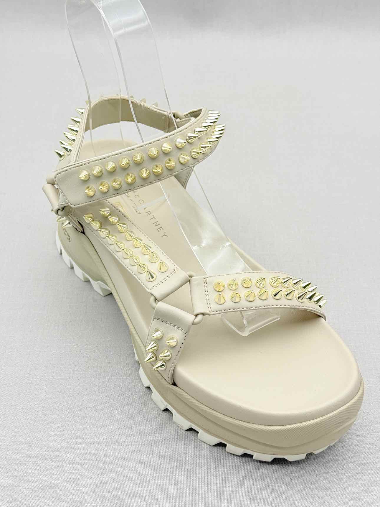 STELLA MCCARTNEY Cream Size EU 40 Platform Sandals