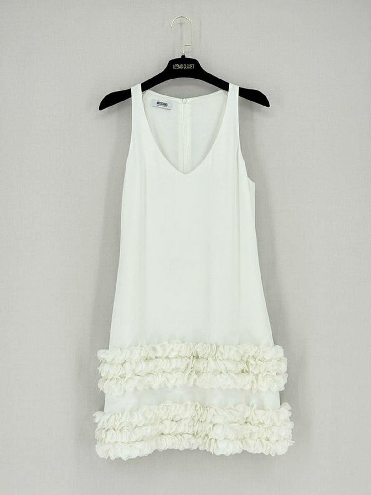 MOSCHINO CHEAP AND CHIC White Size US 6 Short Dress