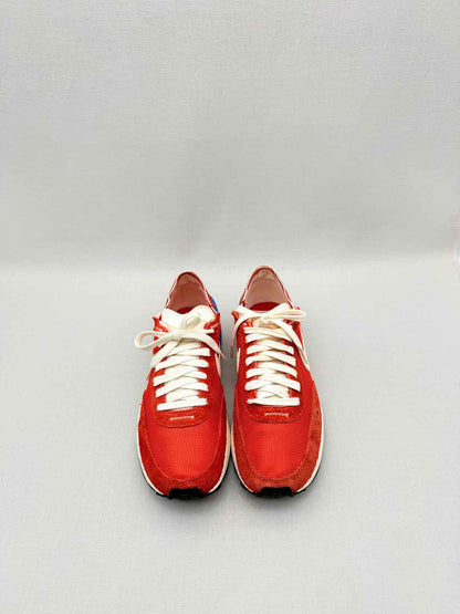 NIKE Waffle Knit Red Multicolor Size EU 38.5 Sneakers