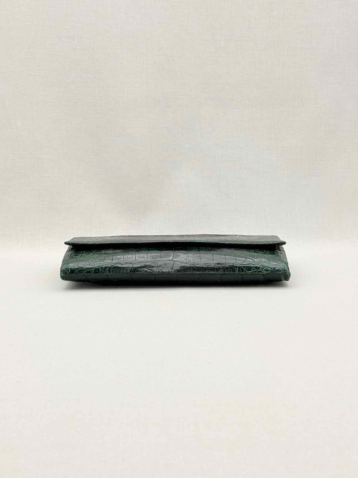 NANCY GONZALEZ Green Clutch