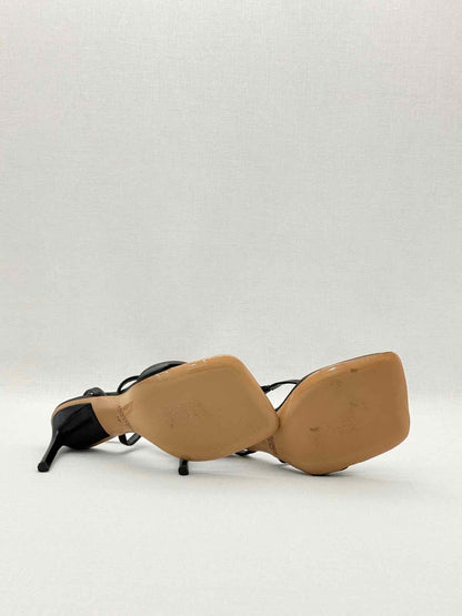JACQUEMUS Les Limone Black Size EU 36 Heeled Sandals