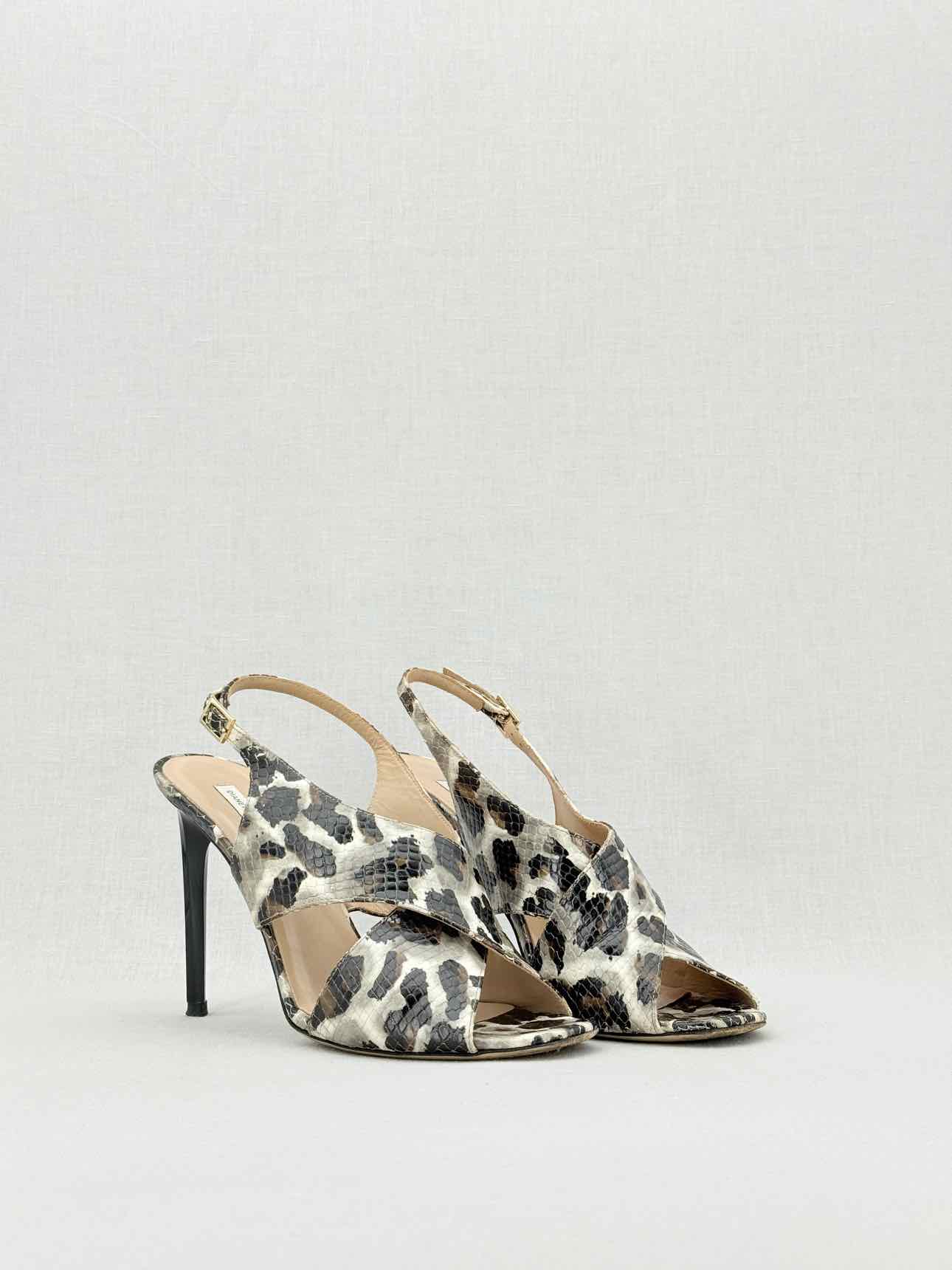 DIANE VON FURSTENBERG Size EU 39.5 Heeled Sandals