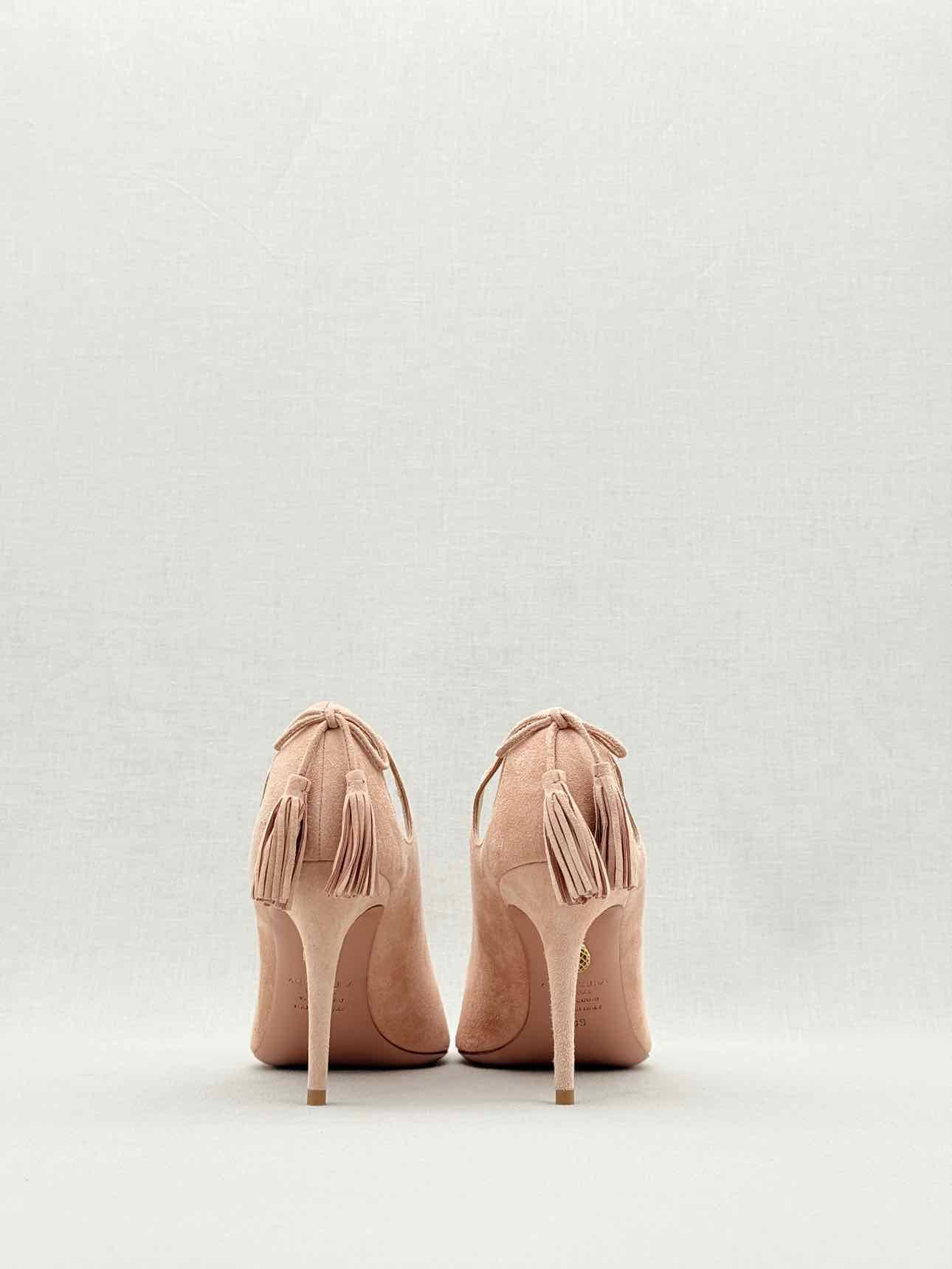 AQUAZZURA Forever Marilyn Pink Size EU 39 Pumps
