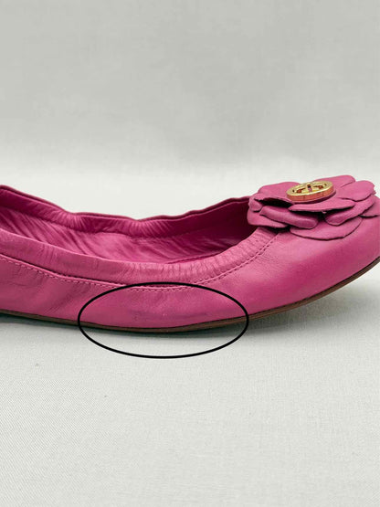 TORY BURCH Pink Size EU 39 Ballet Flats