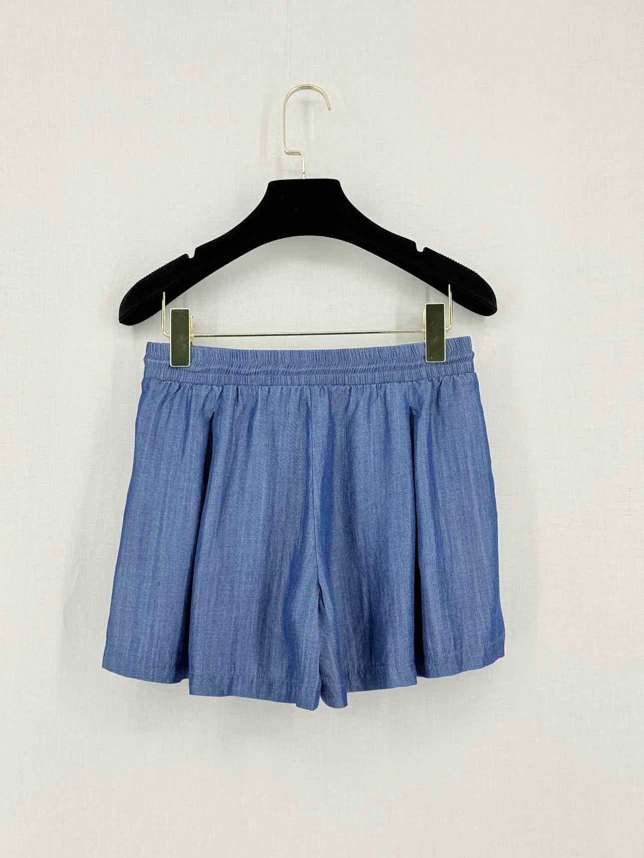 ICEBERG Chambray Blue Size XLarge Shorts
