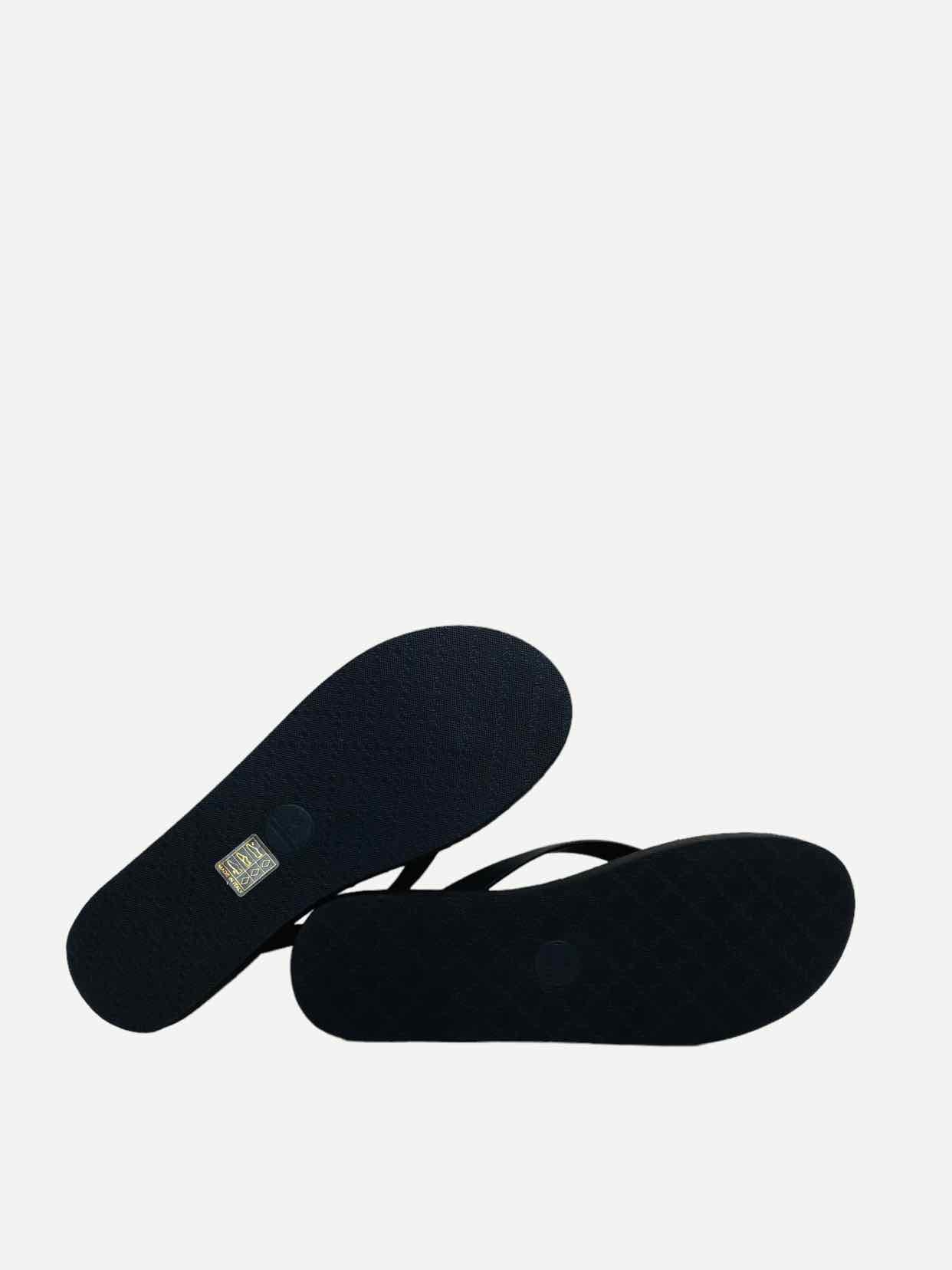 GUCCI Double G Black Flip flops