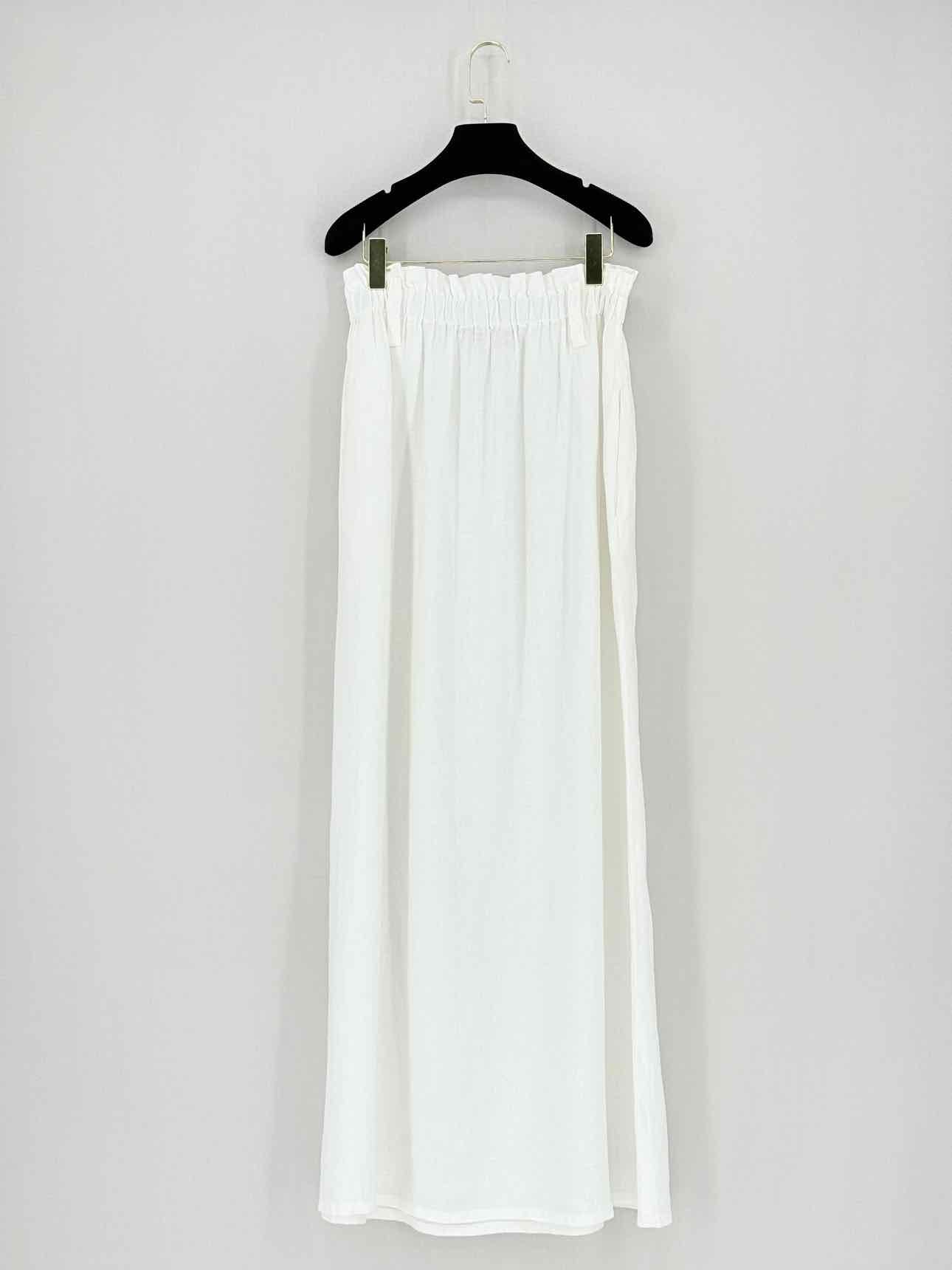 ADRIANA DEGREAS White Size Small/Medium Long Skirt