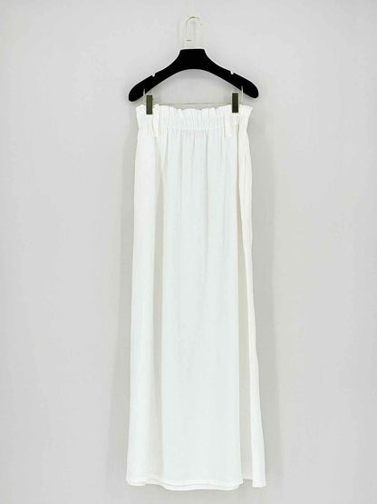 ADRIANA DEGREAS White Size Small/Medium Long Skirt