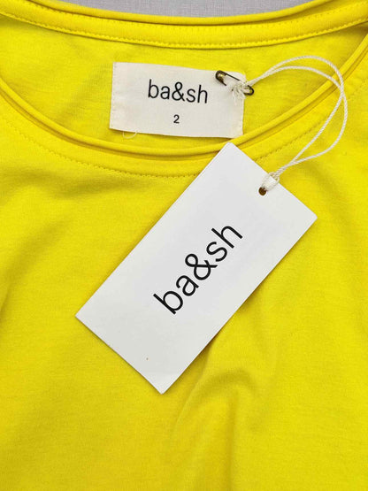BA&SH Yellow Size US 8 Top