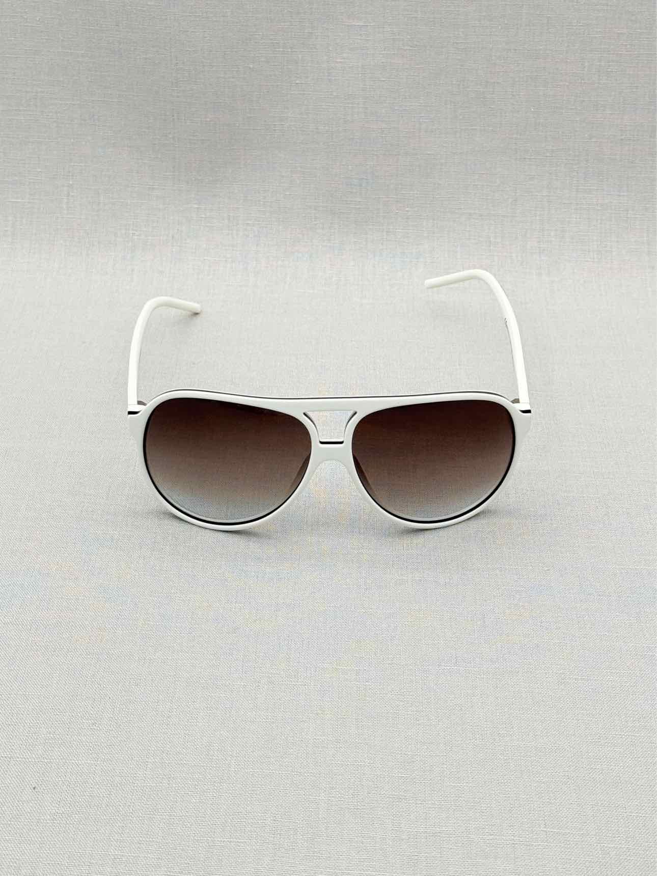 DIOR HOMME White & Black Sunglasses