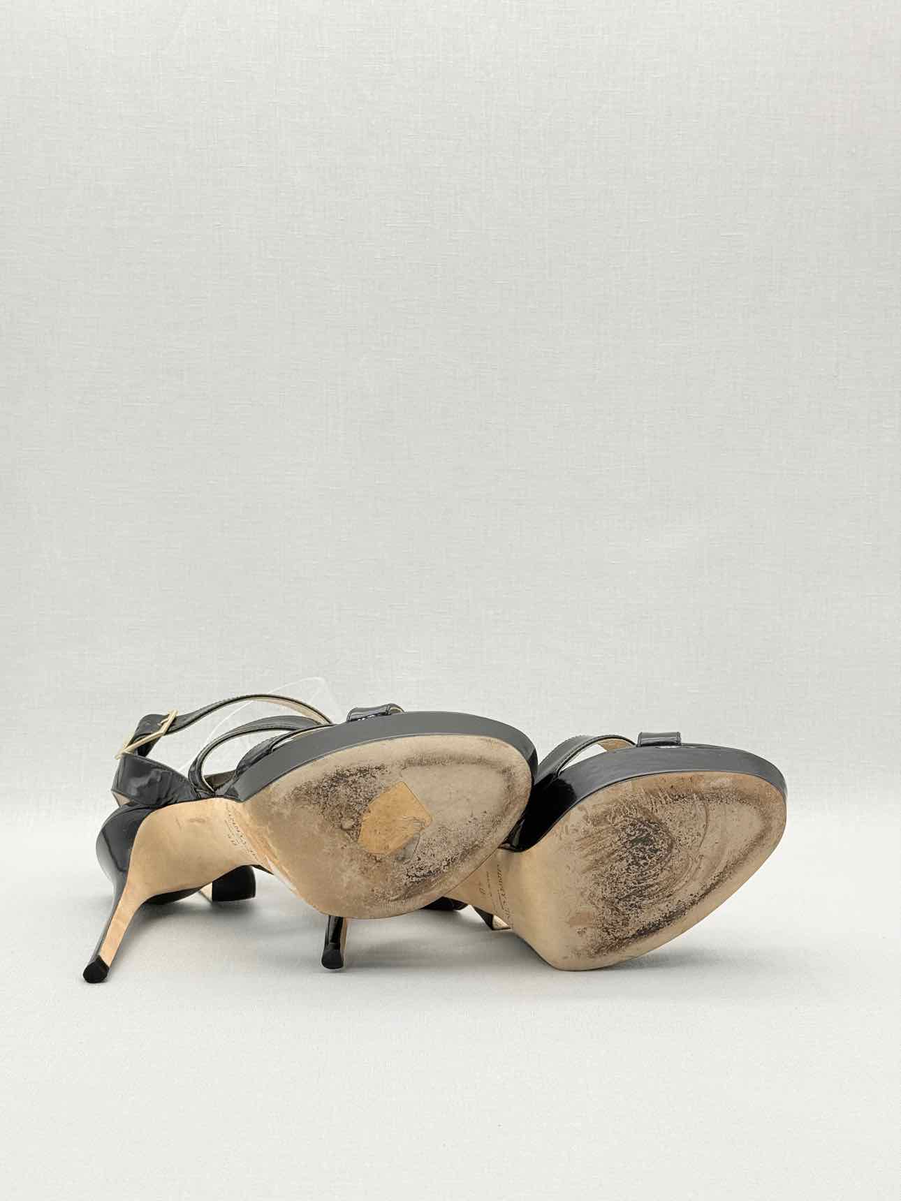 JIMMY CHOO Black Size EU 40 Platform Sandals
