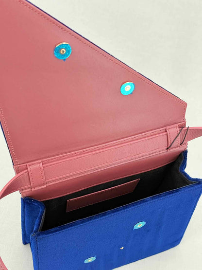 DESTREE Ettone Blue Top Handle