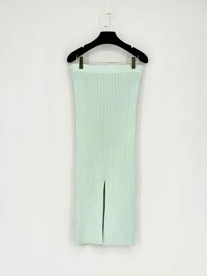 CAPSULE Green Size Large Midi Skirt
