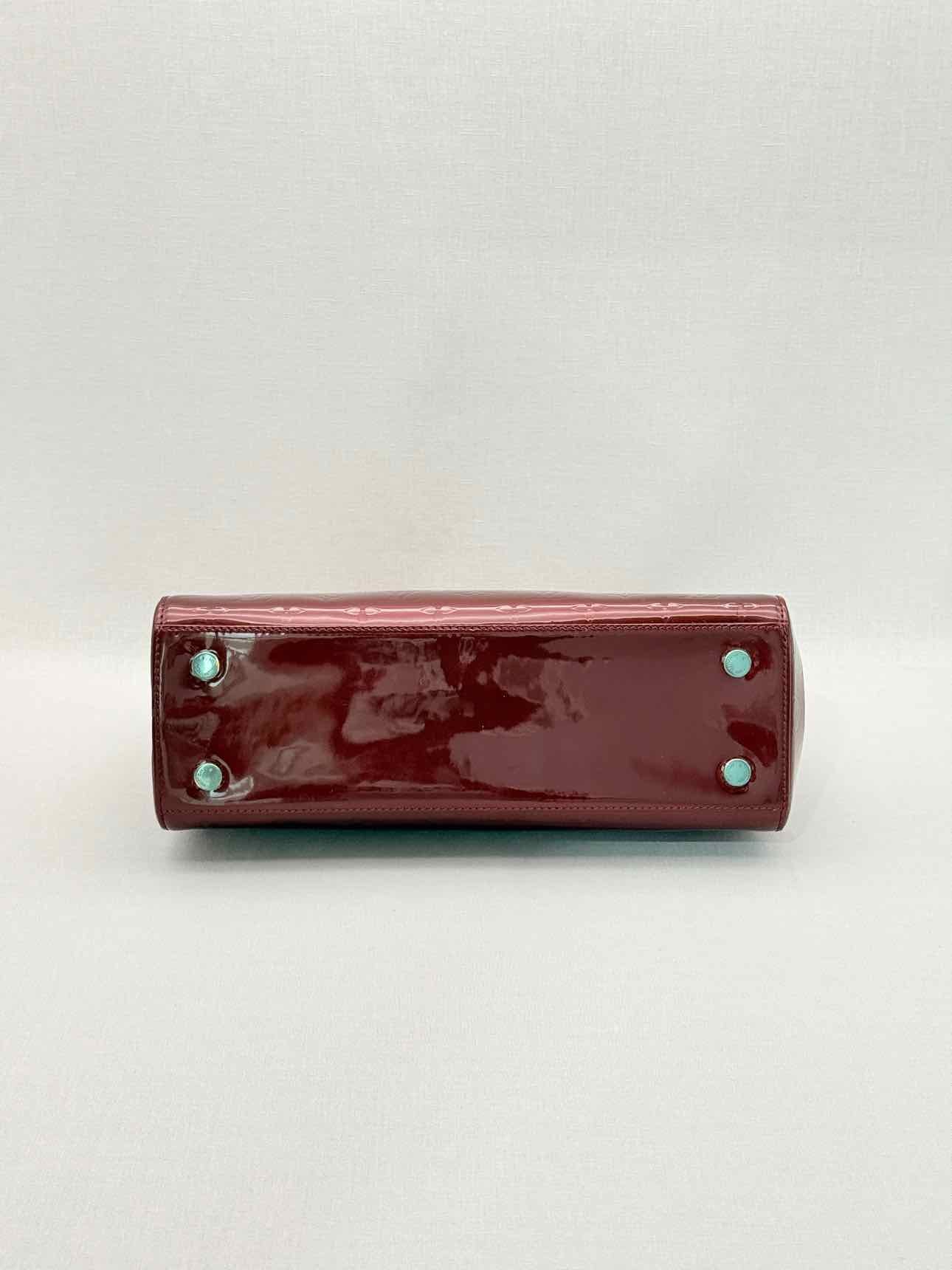 LOUIS VUITTON Brea Rouge Fauviste Monogram Top Handle