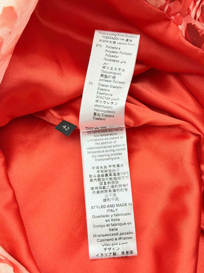 ELISABETTA FRANCHI Red & White Size US 6 Outfit Set