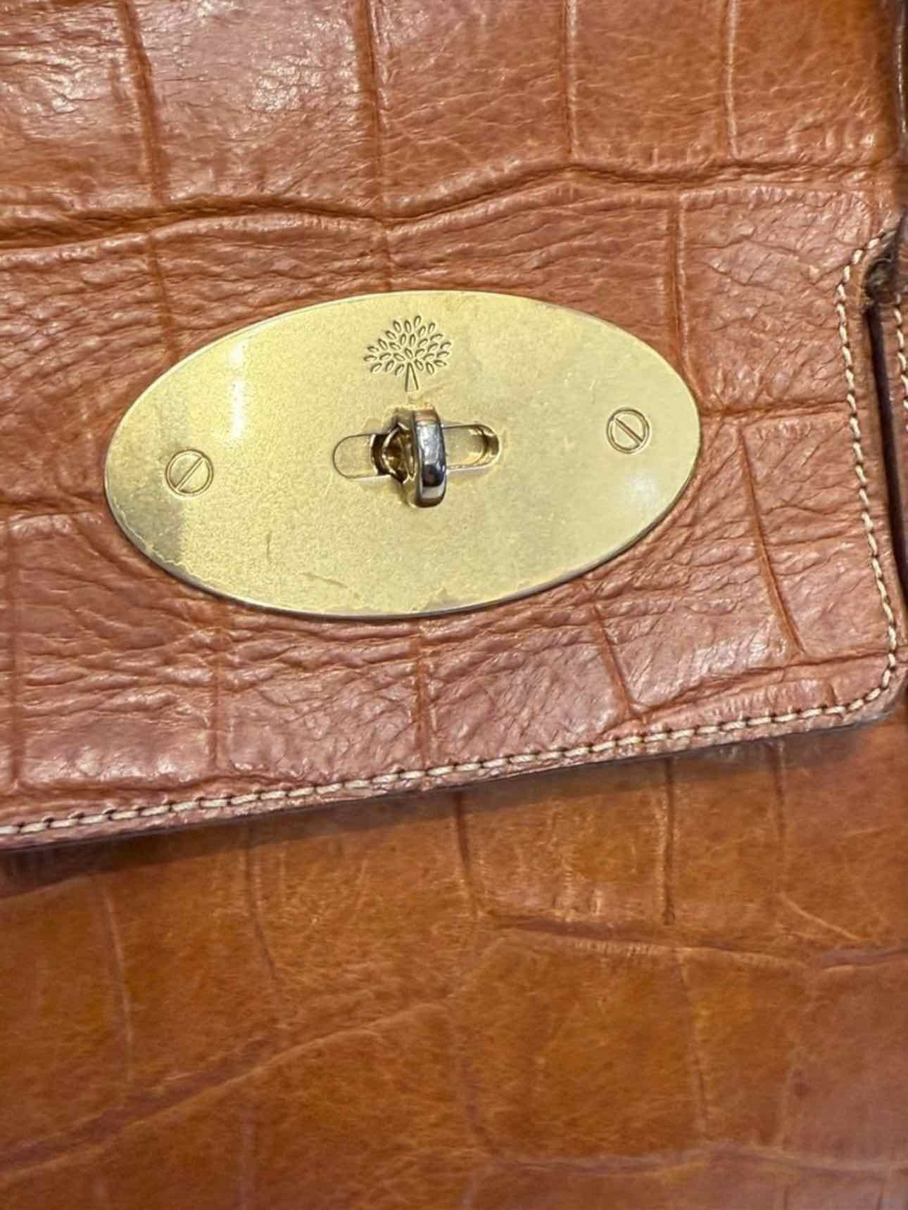 MULBERRY Bayswater Brown Top Handle