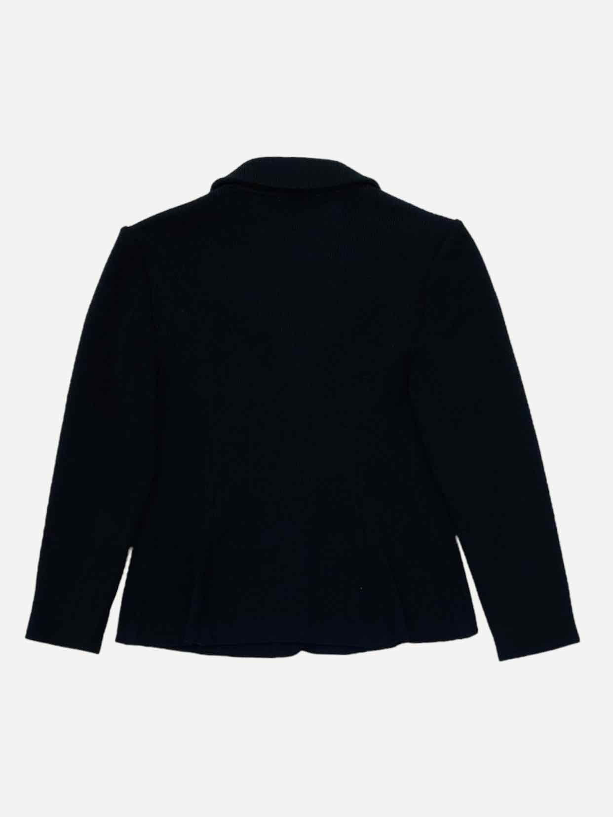 ST. JOHN BASICS Single Breasted Black Jacket